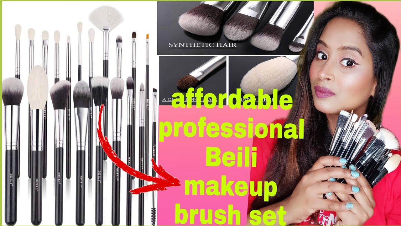 Beili 20 PCS professional makeup brush set/best affordable makeup brush