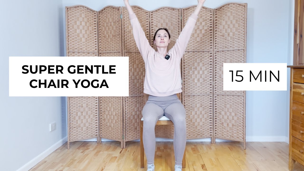 Super Gentle Chair Yoga | Fully Seated | Centre Your Energy - YouTube
