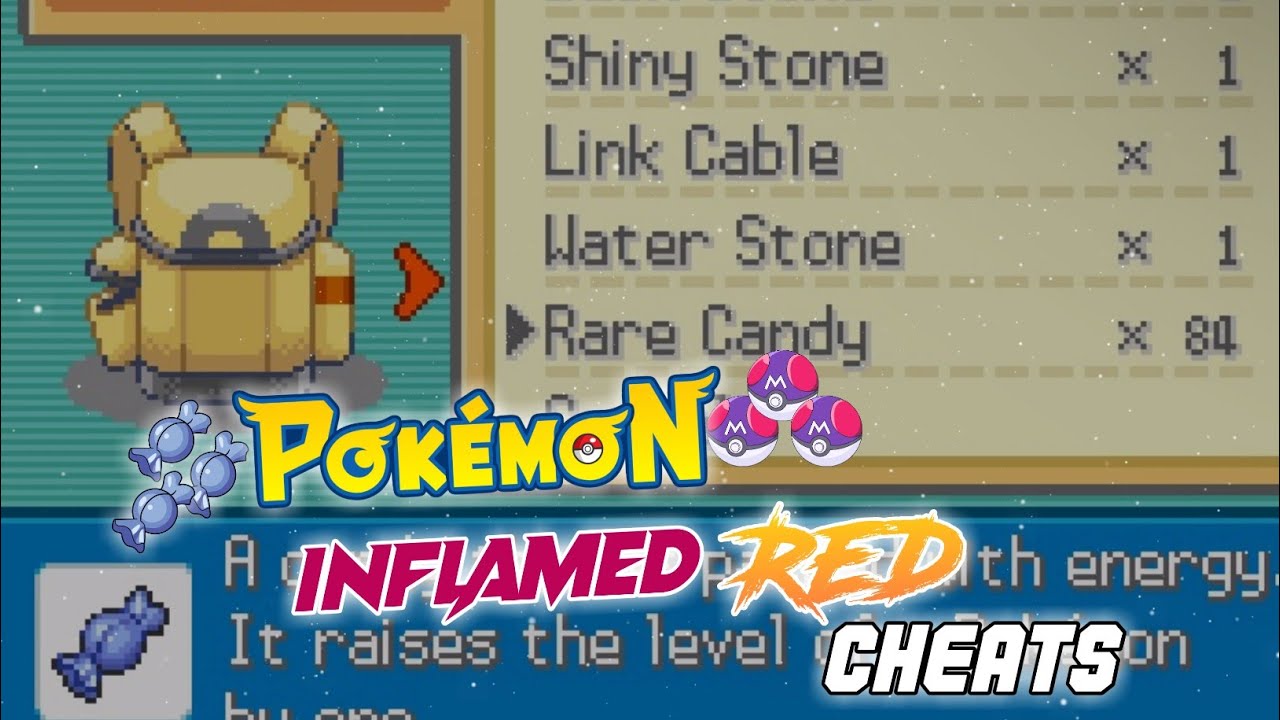 10 Best Pokemon Heart Red Cheats - 100% Working Action Replay Cheat Codes 