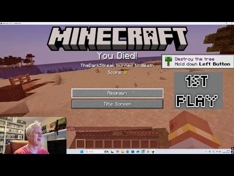 My First Time Playing Minecraft EVER - What Could Go Wrong? - YouTube