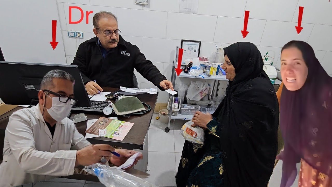 Visiting the doctor amidst conflict and trying to find Shokoofeh