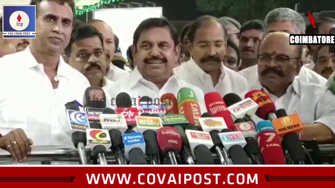 Warning bell for DMK for giving false promises: CM in Coimbatore