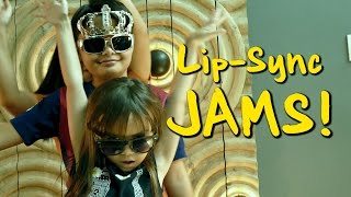 Sam & Uma LIP SYNC JAMS!  (All About That Bass)
