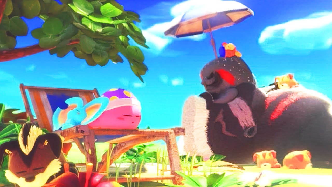 Kirby and the Forgotten Land - World 2: Everbay Coast - No Damage 100% Walkthrough