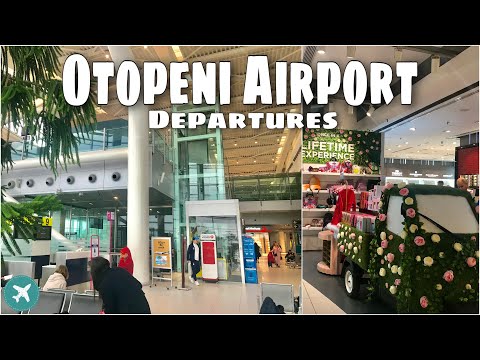 [4K] 🇷🇴 Aeroportul Otopeni Henri Coanda | Plecări | România |