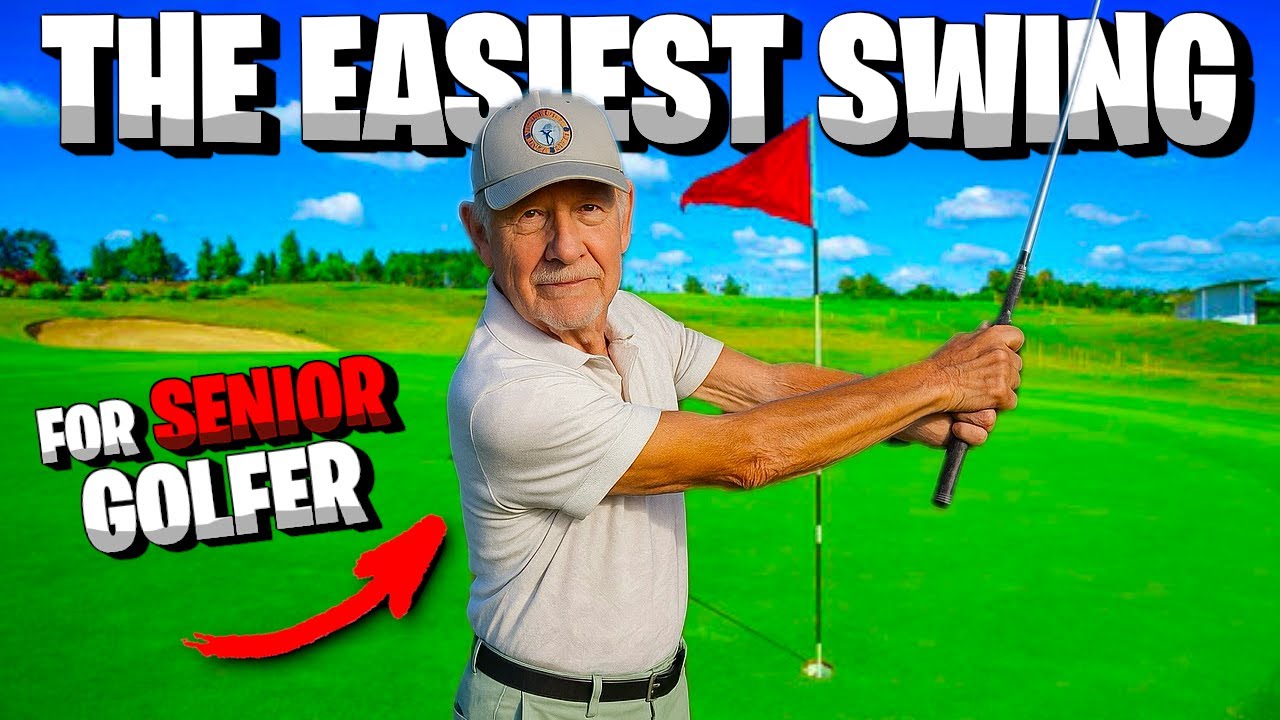 This EASY GOLF SWING is especially for SENIOR golfers! - YouTube