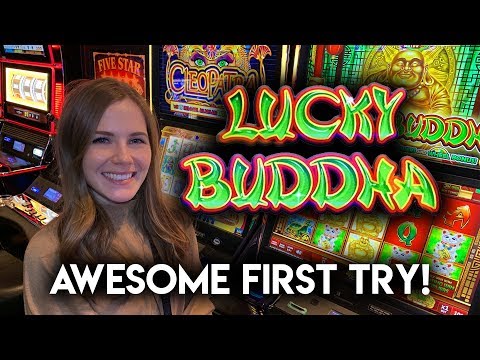 Great Session! First Time Playing Lucky Buddha Slot Machine!