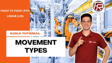 PTP, LIN movements with KUKA robots /  CONT termination types