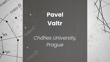 Pavel Valtr "Holes and islands in random point sets" | Big Seminar