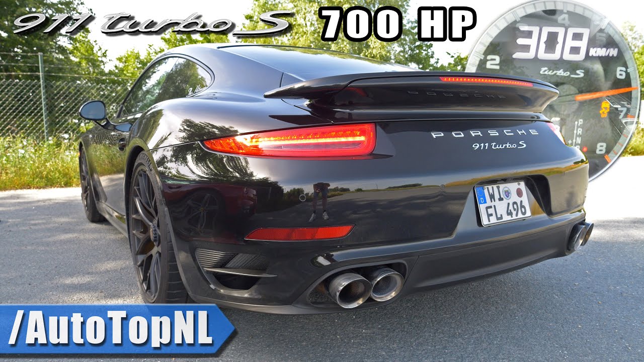 PORSCHE 911 TURBO S 991.1 700HP | 100-300 & INSANE SOUND by AutoTopNL ...
