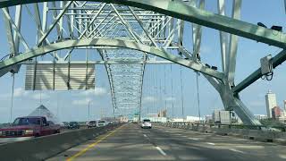 Memphis-Arkansas Bridge Memphis Tennessee Driving Tour