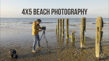 4x5 beach photography | large format seascape