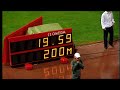 Athletissima 2009 - M-200m Bolt 19.59!