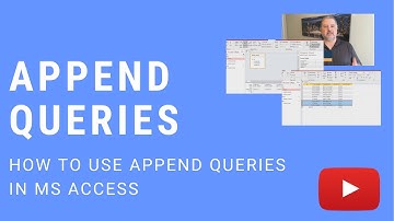 How to Use an Append Query in MS Access: mdb to accdb
