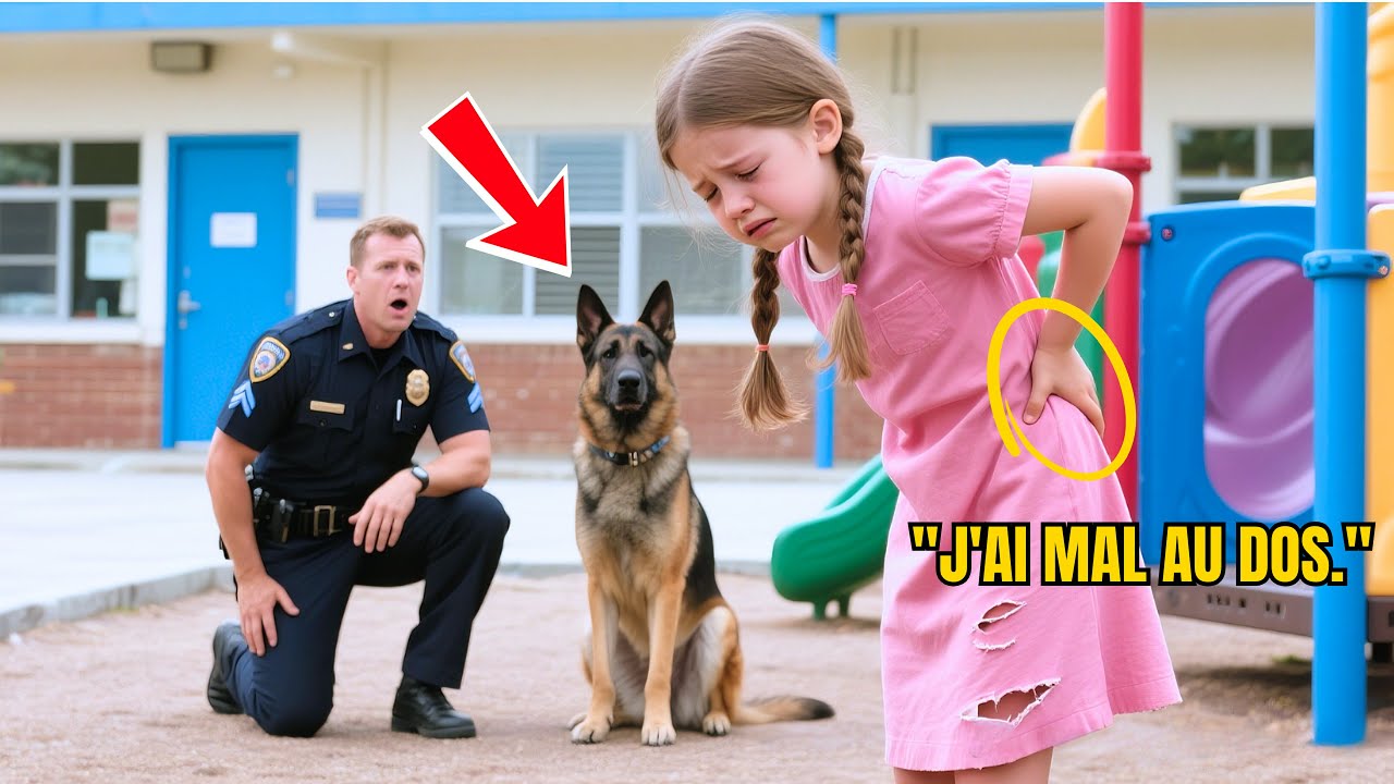 Petite Fille Chuchote Sa Douleur Au Dos — Le Chien Policier Dévoile Son Cri Silencieux Et La Vérité