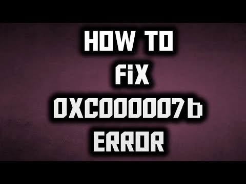 Fix Error 0xc00007b And Dll Errors In Windows 10/8.1/8/7 (BEST METHOD) [2017] LATEST!