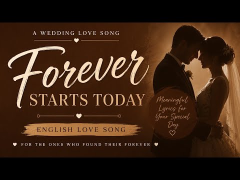 FOREVER STARTS TODAY || ORIGIGAL WEDDING LOVE SONG #wedding #lovesong #shorts