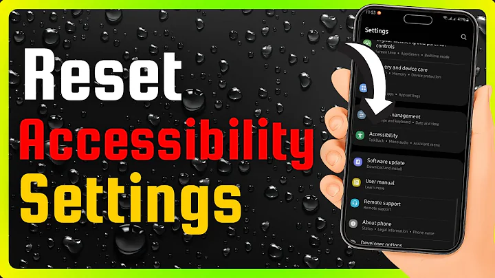 How To Reset Accessibility Settings On Android Phone? - Easy