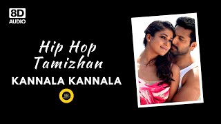 KANNALA KANNALA -  8D SONG - THANI ORUVAN || HIGH QUALITY AUDIO