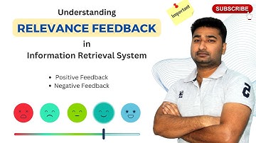 Relevance Feedback in Information Retrieval System | Positive and Negative Feedback |Amit Sagu