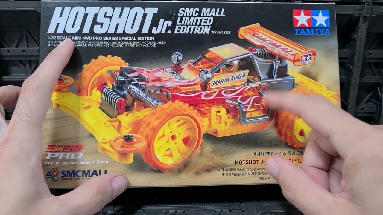 Tamiya 92435 HotShot Jr. SMC Mall Korea Limited edition #unboxing