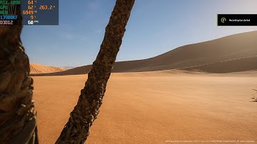 4K Unreal Engine 5.1 Nanite Dune Desert Landscape