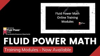 IFPS Fluid Power Math Training Modules - Preview