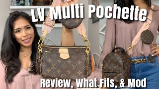 Louis Vuitton Multi Pochette Accessories Dupe - Guess Purse Review