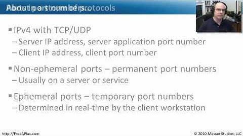Common Ports - Part 1 of 2 - CompTIA A+ 220-701: 4.1