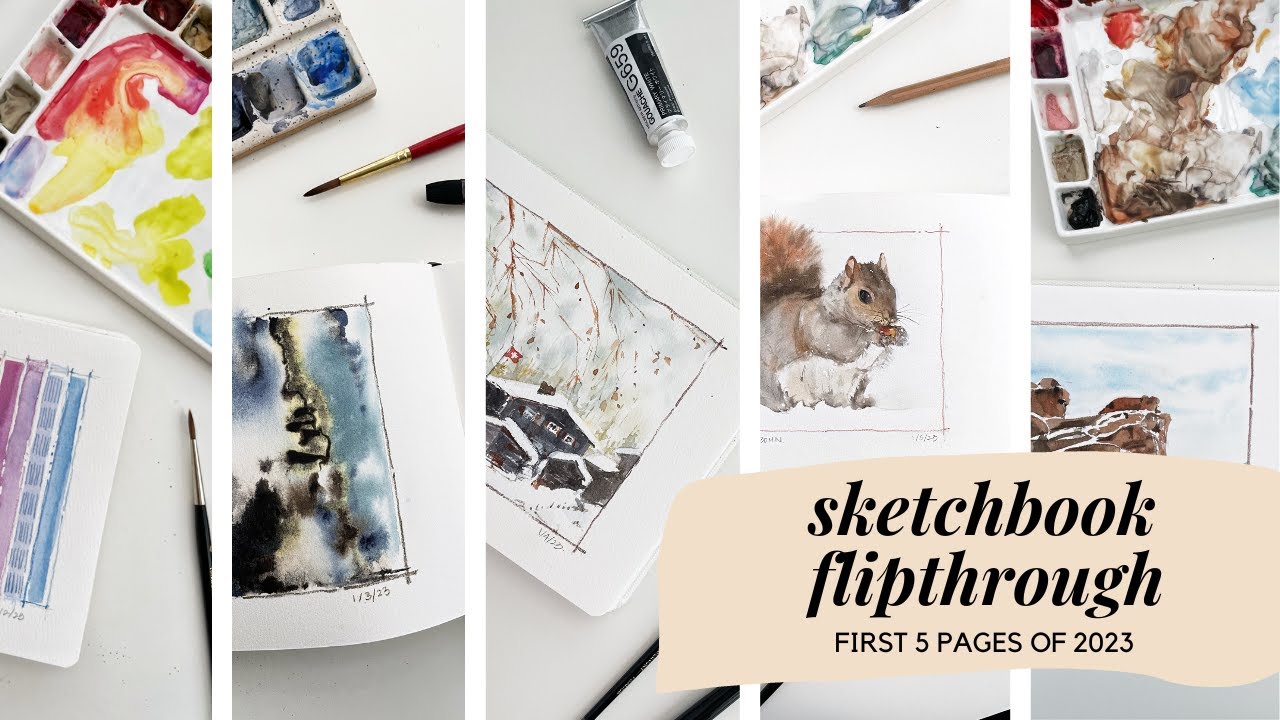 Flip Through: Ann's sketchbook! – Al Things Beautiful