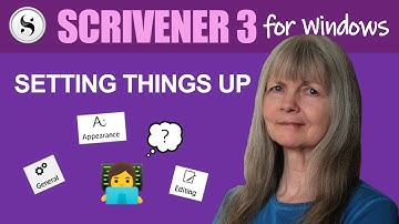 Scrivener 3 for Windows: Where are the settings?