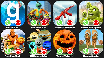 NEXTBOTS IN PLAYGROUND MOD THE VENUS WAKE UP,All Planets From Solar System Woke Up,Sandbox In Space