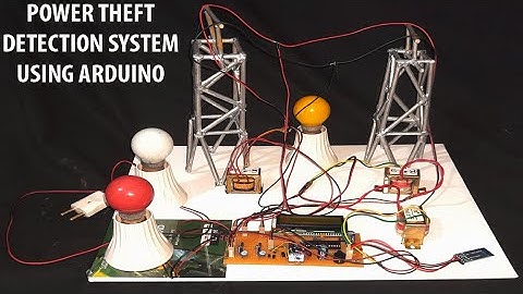 Power theft detection in transmission line using Arduino ! Best Electrical engineering project