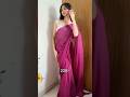 Check community post for link | Saree finds 💜 | Meesho #saree #partywear #review #freshers