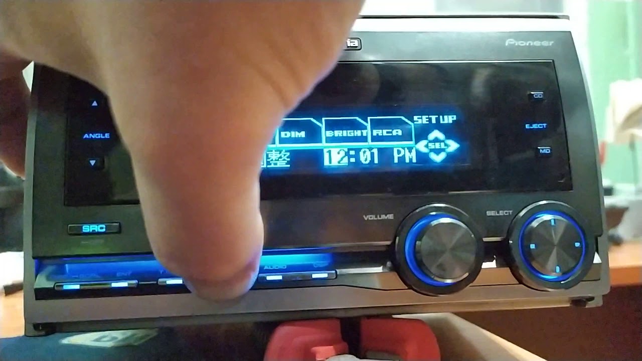 AUX для pioneer CARROZZERIA FH P070MD - YouTube