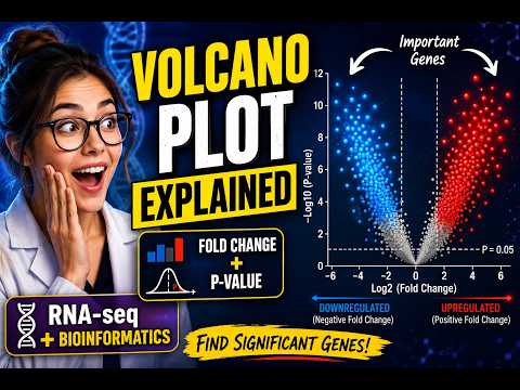 Volcano Plot Explained Simply | Bioinformatics Made Easy