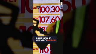 Fuel prices rise again on August 25