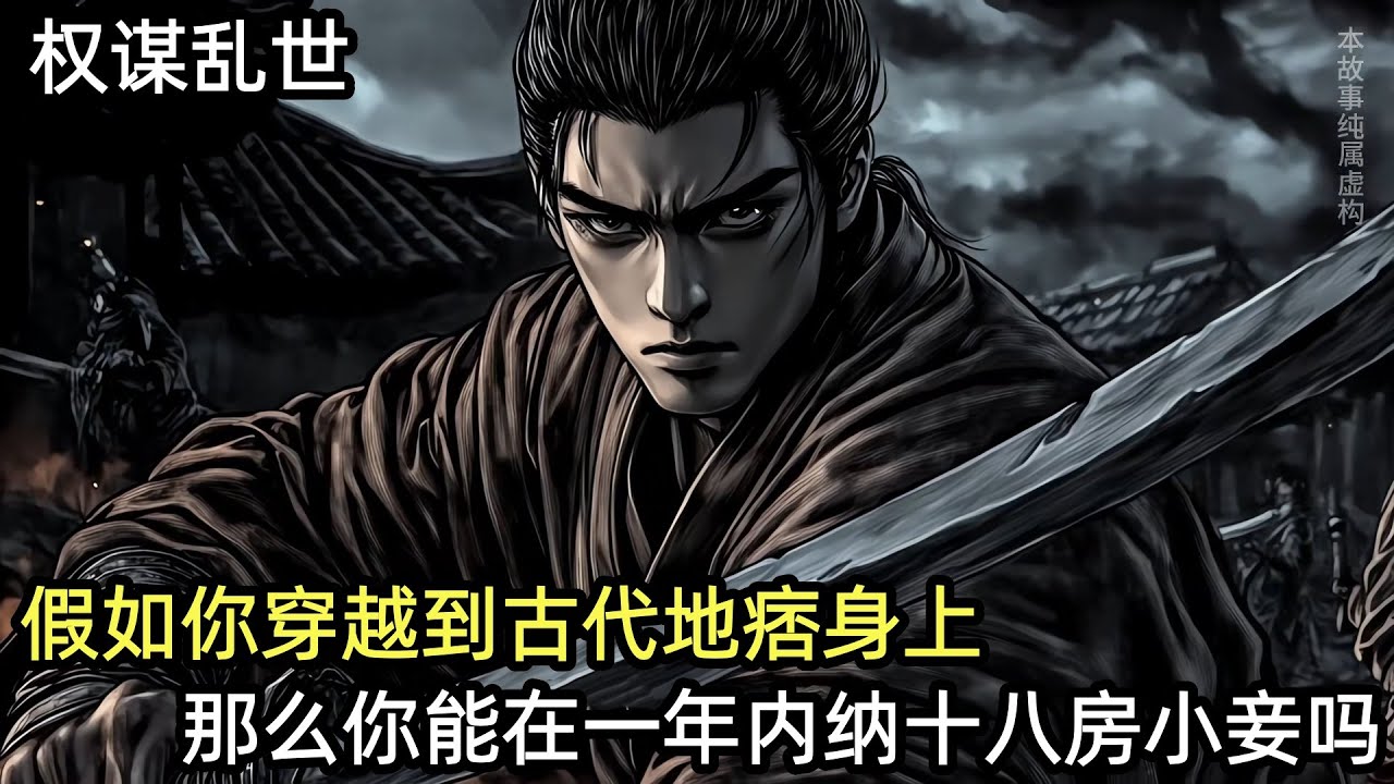 假如你穿越到古代一个地痞身上，那么你一个如何才能在一年时间内，纳十八房小妾？#权谋乱世#穿越#架空历史#沉浸式历史#助眠#睡前故事#失眠视频