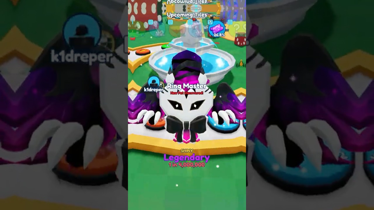 Legendary Shiny Ring Master Hatching in BGSI | Gameplay