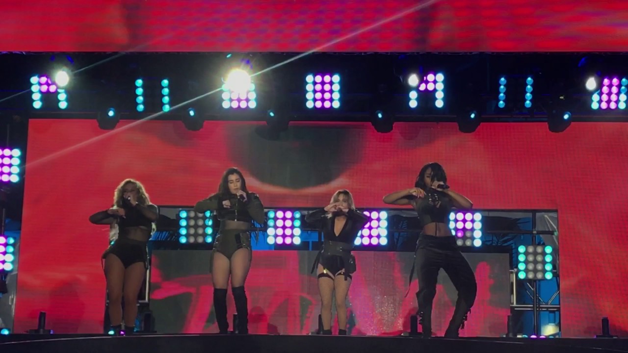 DOWN - Fifth Harmony @ iHeartRadio Summer Festival - YouTube