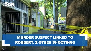 Suspect in Seattle community leader's killing linked to robbery, two other shootings