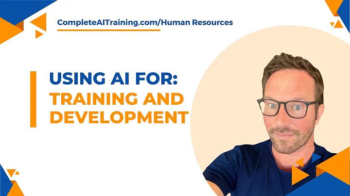 Using AI for Training and Development   AI Training for Human Resources Manager