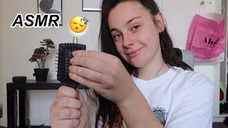 British girl tries ASMR 😴💤 (mouth sounds &amp; tapping)