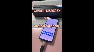 How to Use MSR605X Card Reader with an Android Phone | EasyMSR USB Tutorial