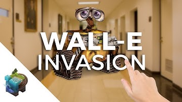 WALL-E Invasion! - Apple ARkit  " They are Everywhere" : Assemblr