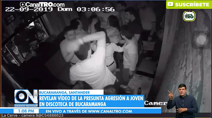 Revelan vídeo de la presunta agresión a joven en discoteca La Cerve de Bucaramanga