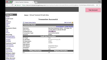 Authorize and Capture Credit Card Transactions using Payment Gateway