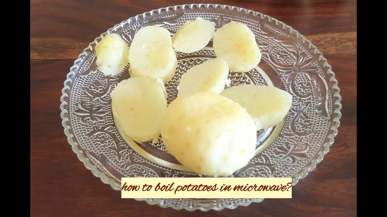 How to Boil Peeled Potatoes in Microwave? 