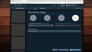 Automate OpenWhisk actions