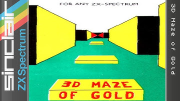 3D Maze of Gold - ZX Spectrum [Longplay]
